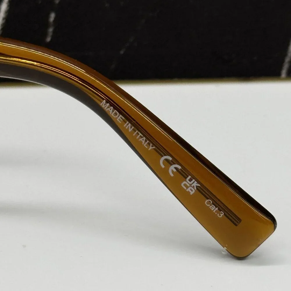 NEW SAINT LAURENT SUNGLASSES BROWN UNISEX EYEWEAR SAINT LAURENT SL713 003